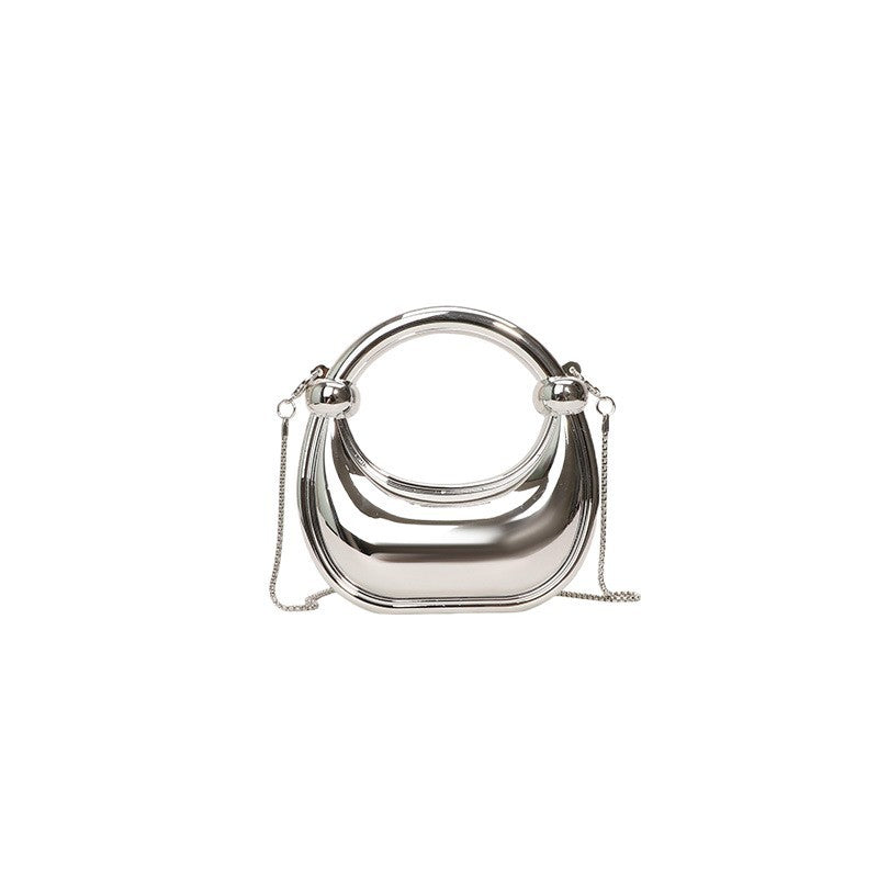 Women's High-end Moon Banquet Wrist Bag