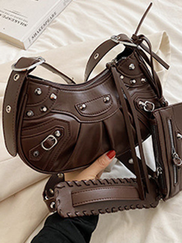 Rivet Heavy Underarm Bag