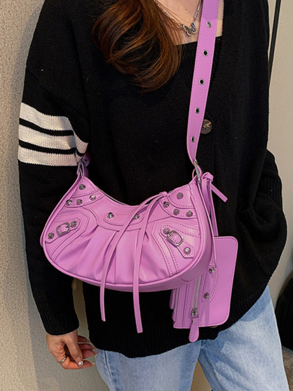 Rivet Heavy Underarm Bag