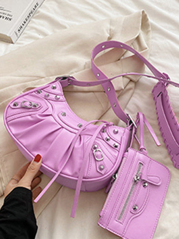 Rivet Heavy Underarm Bag