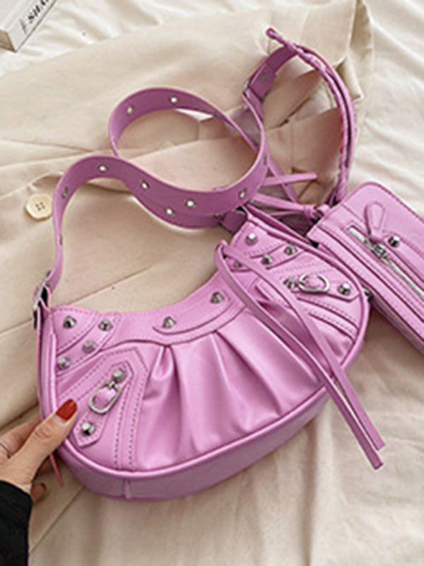 Rivet Heavy Underarm Bag