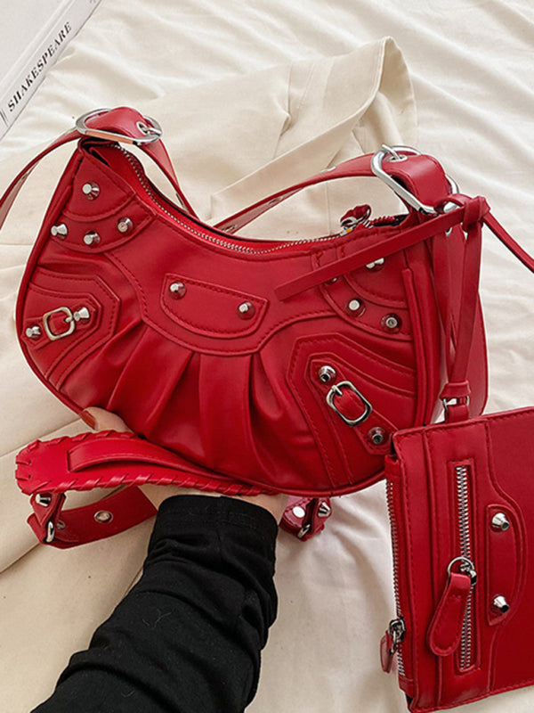 Rivet Heavy Underarm Bag