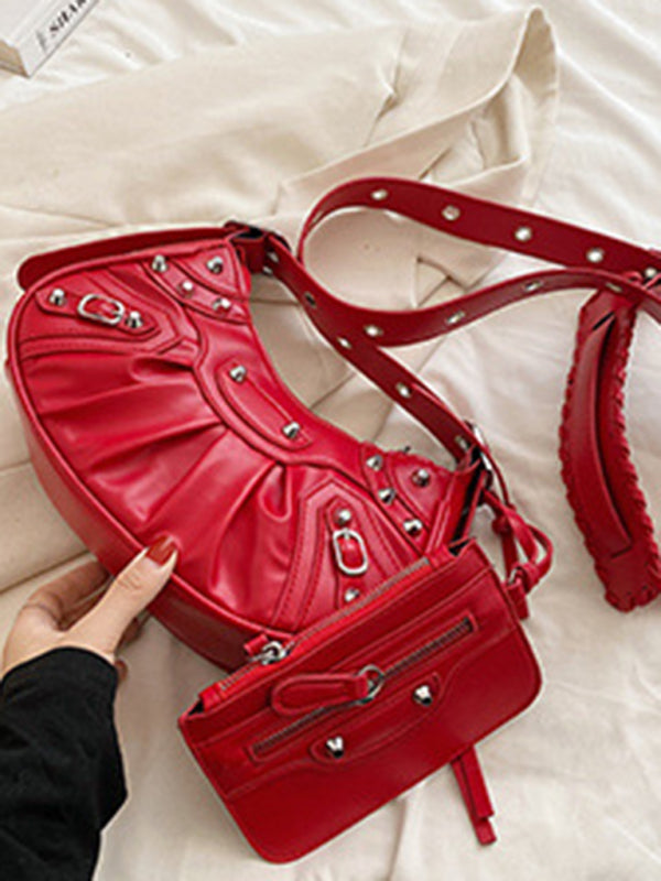 Rivet Heavy Underarm Bag