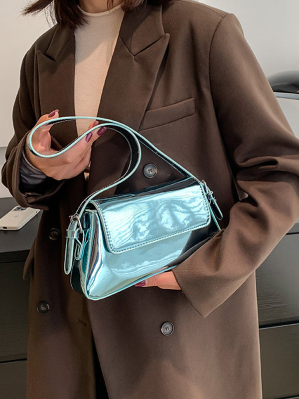 Fashion Glossy Shoulder Bag