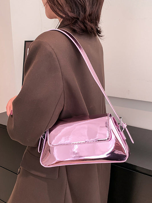 Fashion Glossy Shoulder Bag