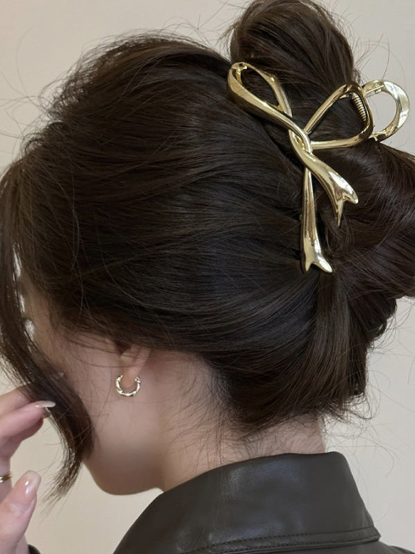 Romantic Streamer Bow Hair Claw