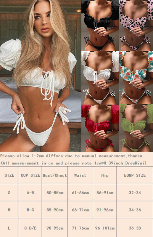 Women's One-Piece Swimsuit With Sleeves And Straps