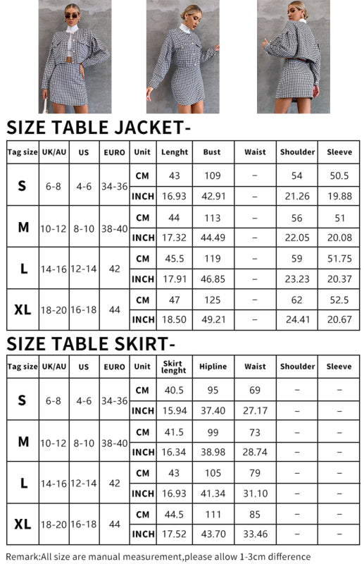 High Waist Pack Hip Two Piece Set