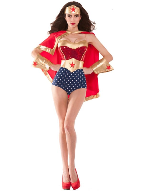 Halloween cape supergirl costume