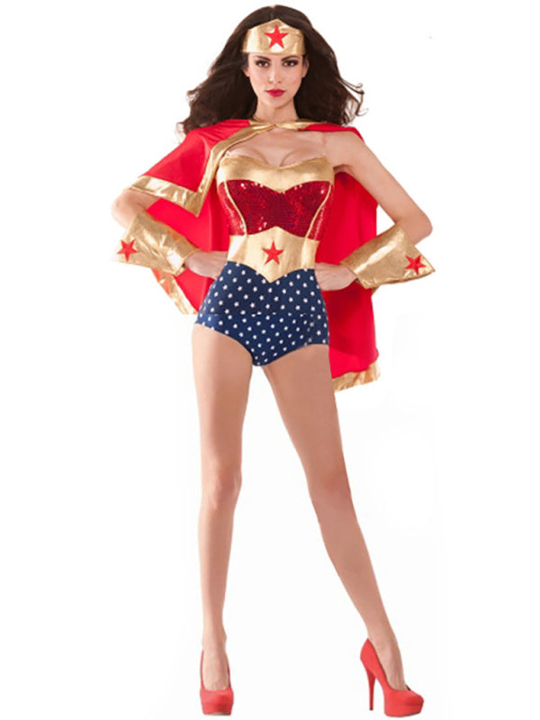 Halloween cape supergirl costume