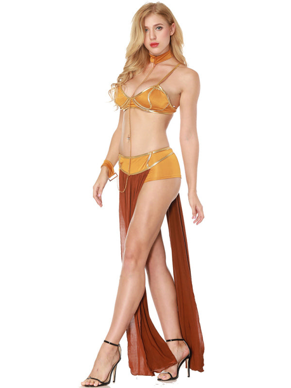 Halloween Sexy dress long skirt costume