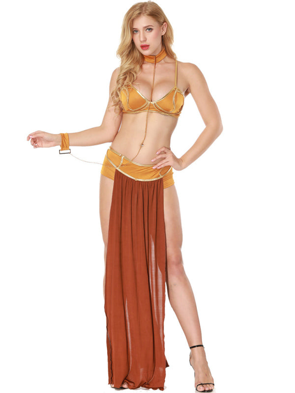 Halloween Sexy dress long skirt costume