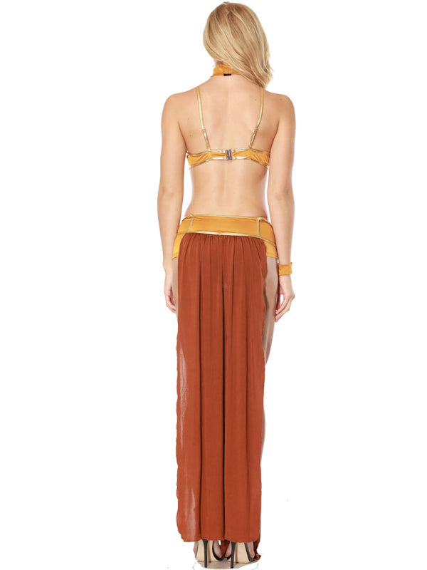 Halloween Sexy dress long skirt costume