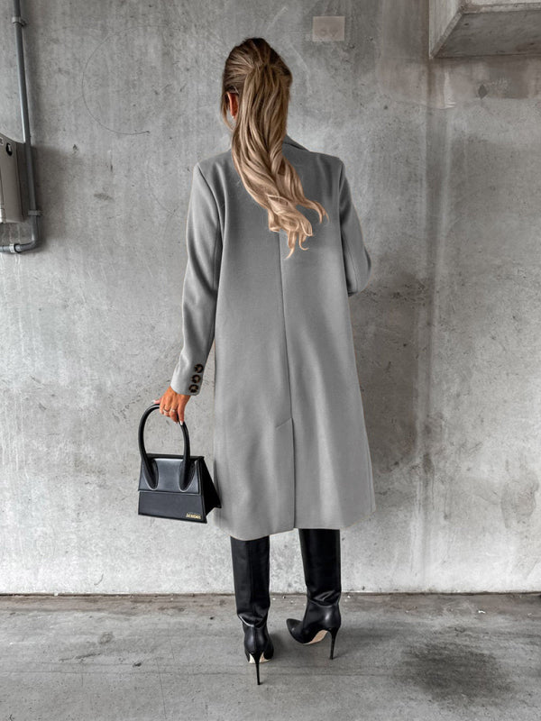 New mid length elegant coat