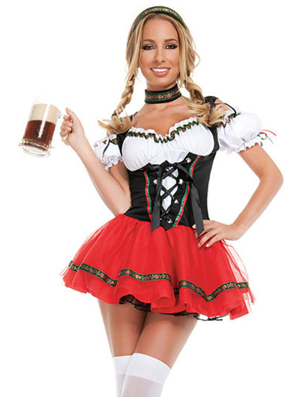 Oktoberfest Bar Waiter Uniform Costume