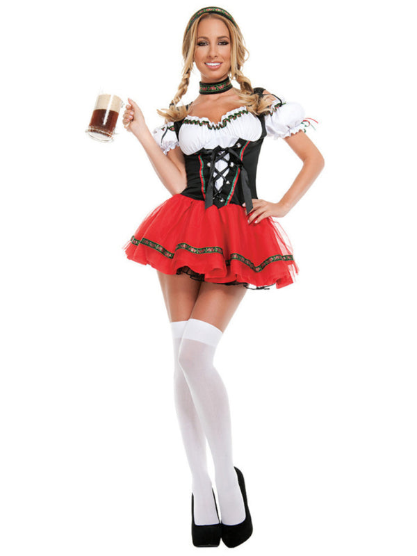 Oktoberfest Bar Waiter Uniform Costume