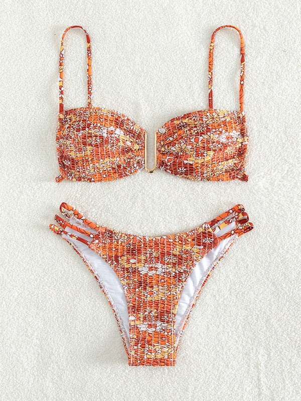 Fashion Printed Sexy Triangle Bikini