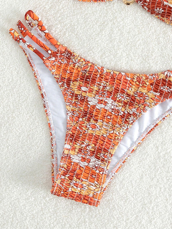 Fashion Printed Sexy Triangle Bikini