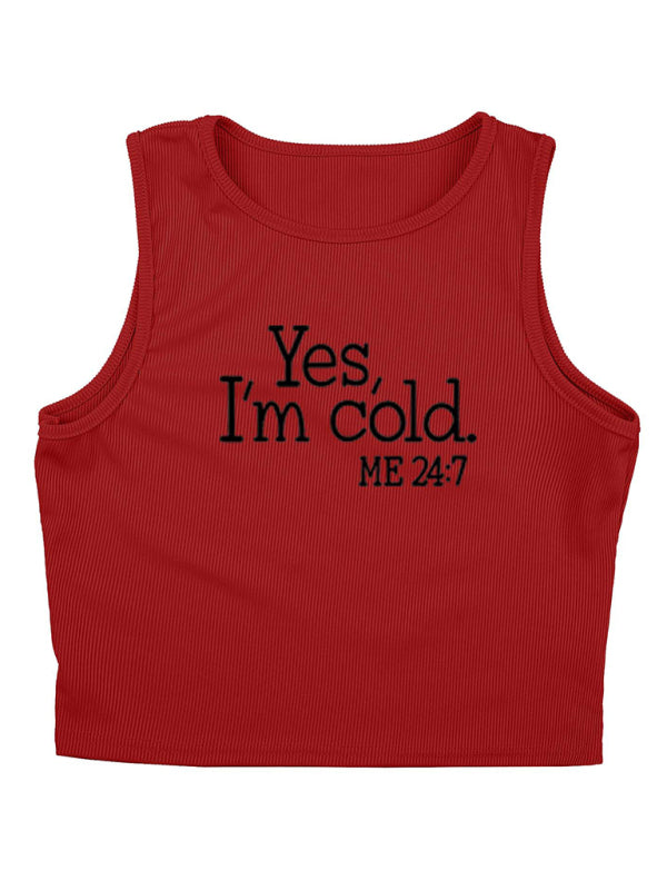 Women’s Fashion Casual Slogan Tracksuit Set