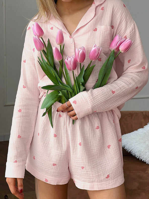 New floral long sleeved sleep wear
