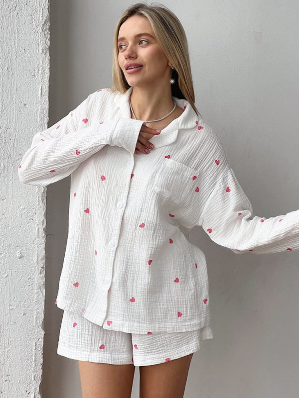 New floral long sleeved sleep wear
