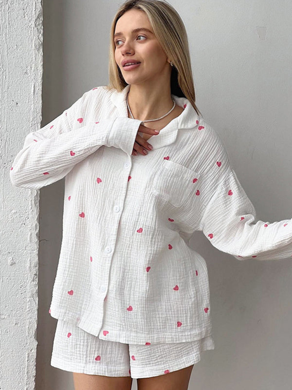 New floral long sleeved sleep wear