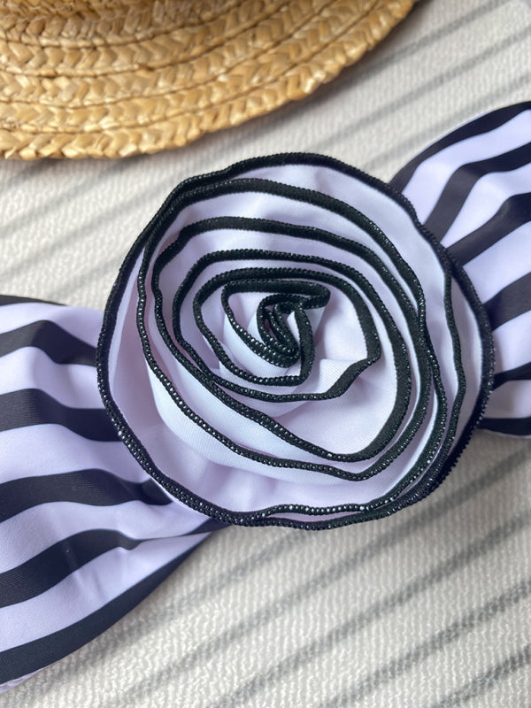 Sexy Tube Top With Flower Details