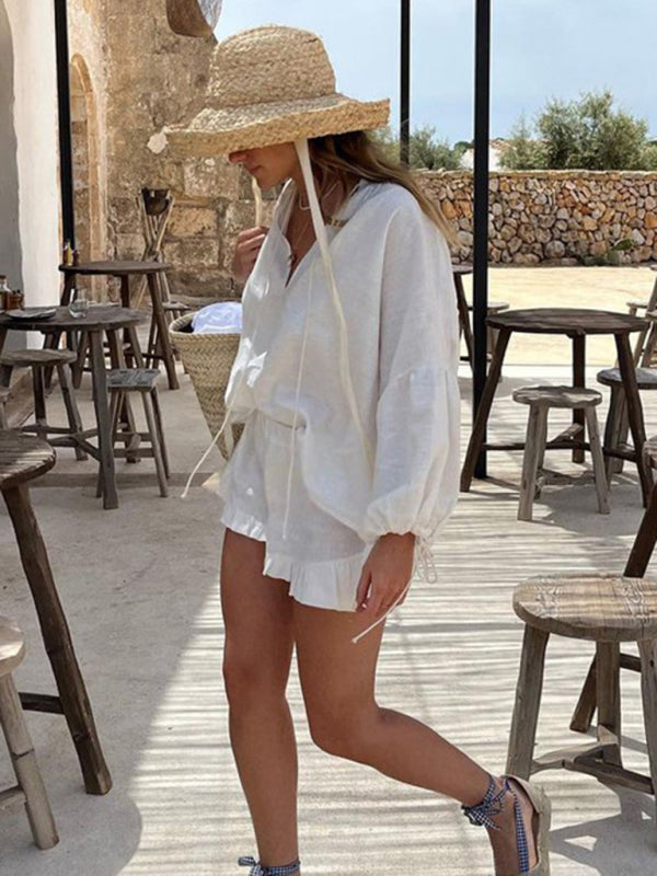 New long sleeve beach set