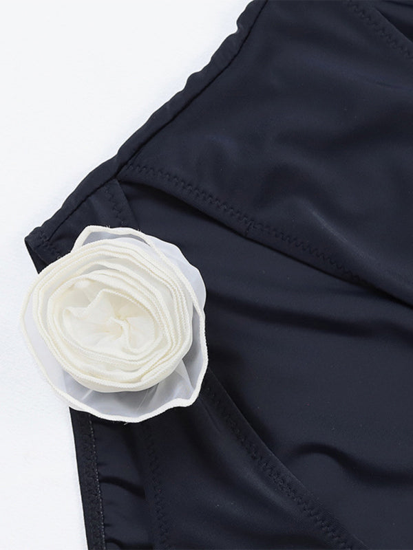 High Waist Beach Flower Swimwear