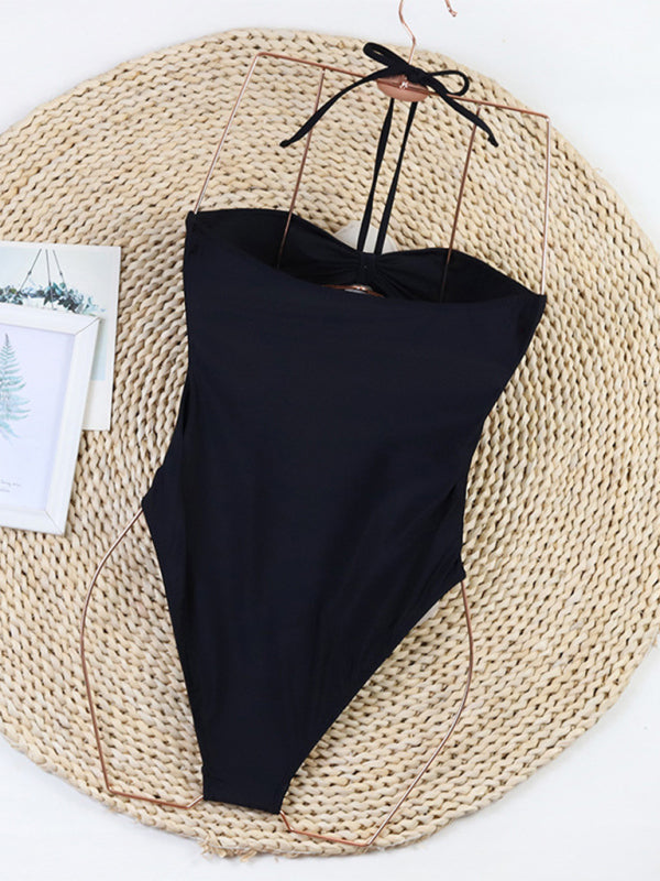 High Waist Beach Flower Swimwear