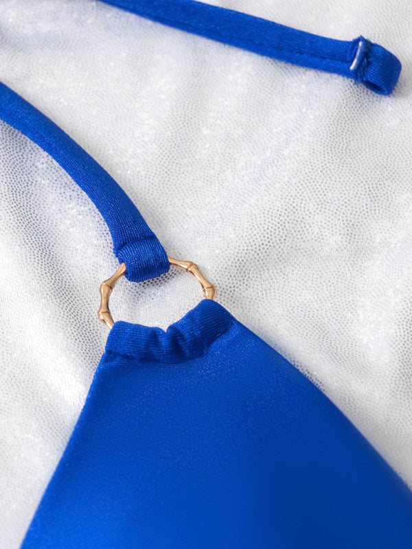 Metal Ring Sexy Two Piece Bikini