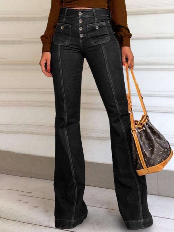 Chic Stretch Flare Pants