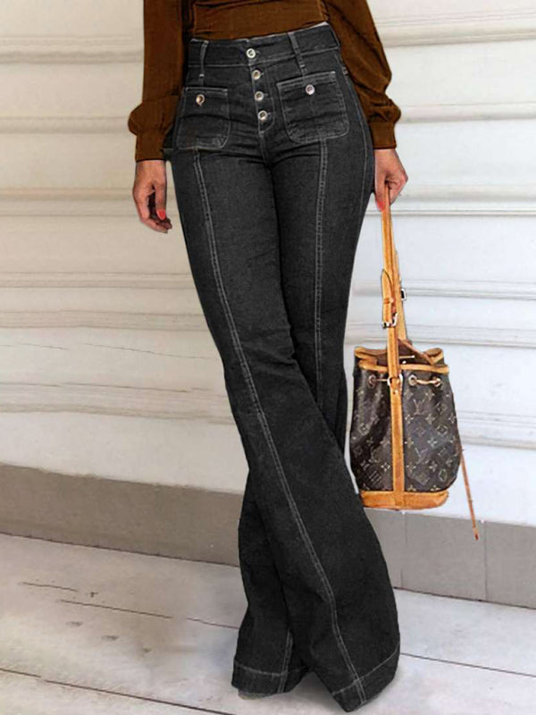 Chic Stretch Flare Pants