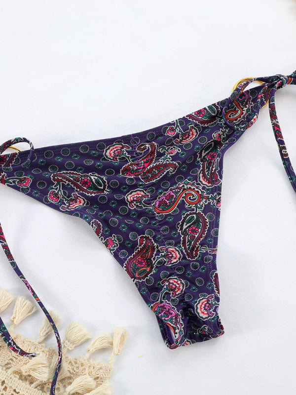 Sexy  Bikini With Three Ring Strappy