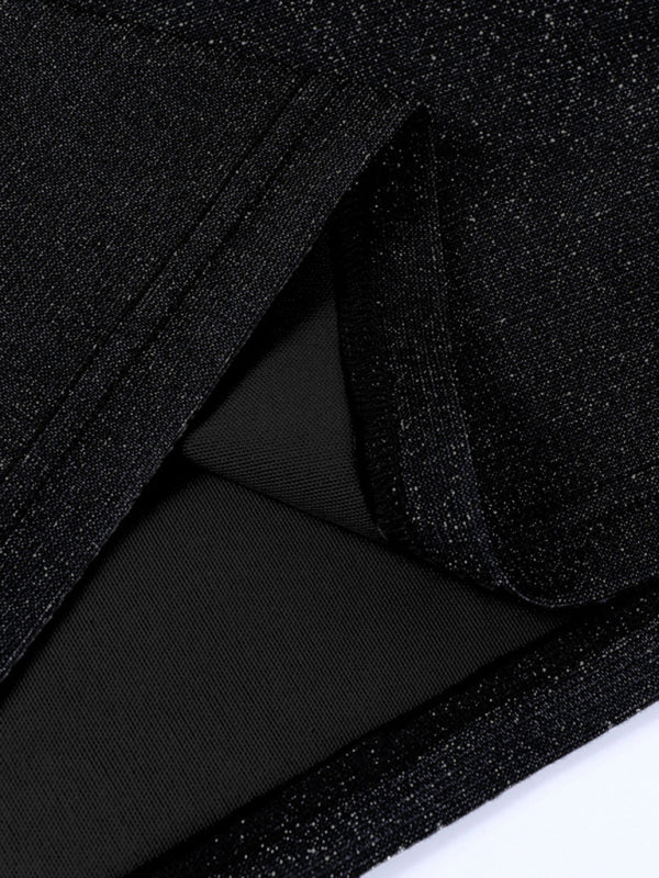 Fashionable and sexy open backless dress