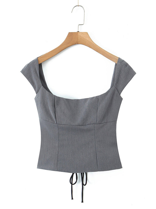 Back strap tube skirt set