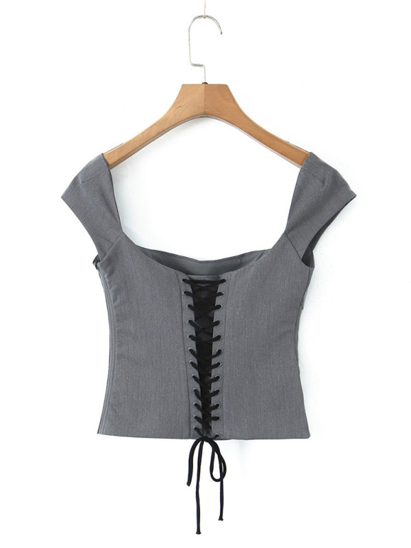 Back strap tube skirt set