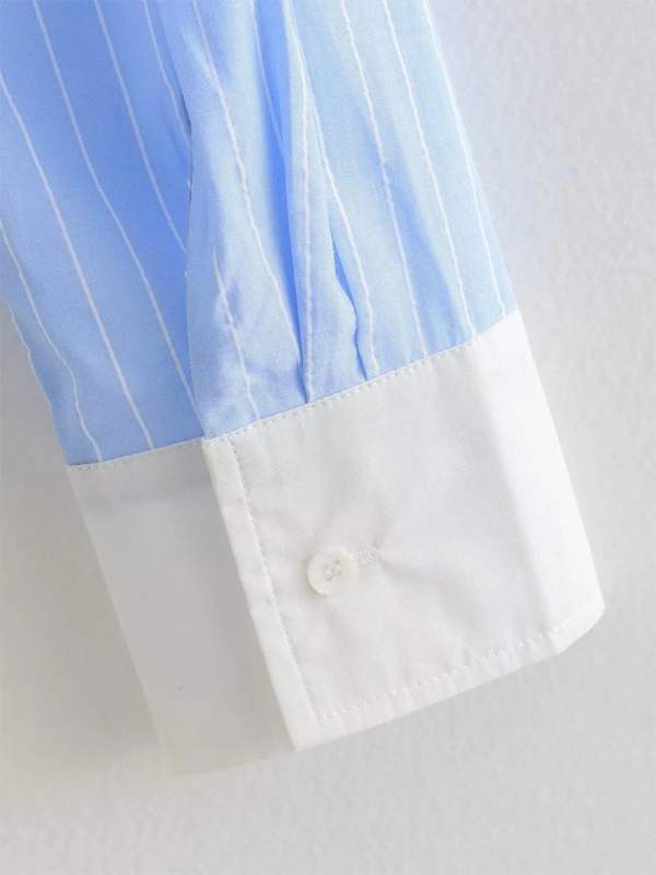 Chic Striped Two-Piece Outfit