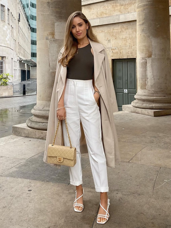 High Waist Trousers Pants