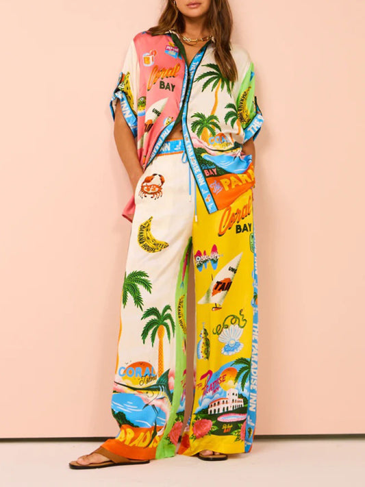 Chic Color Block Holiday Outfit