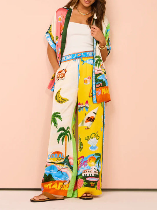 Chic Color Block Holiday Outfit