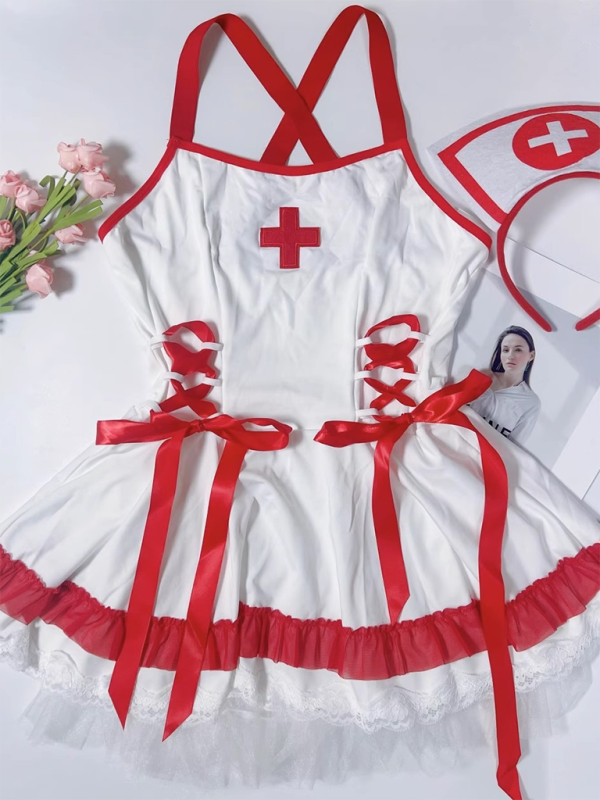 Halloween Sexy Nurse Uniform Dresses