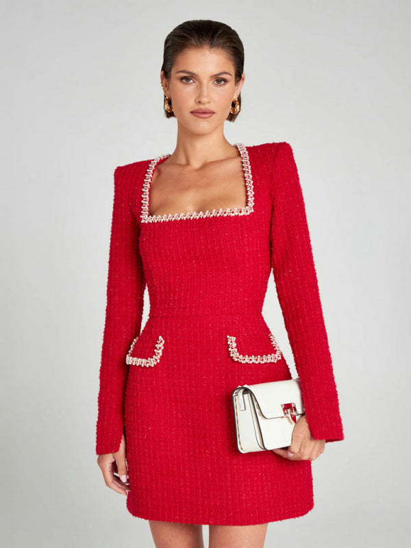 Elegant Long Sleeve Dress