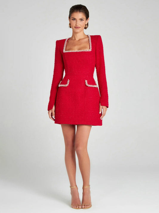 Elegant Long Sleeve Dress