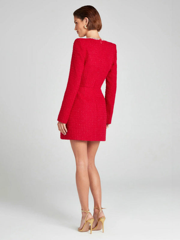 Elegant Long Sleeve Dress