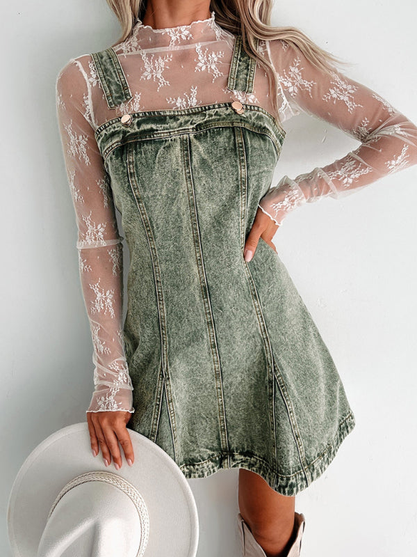 Denim Camisole Dress
