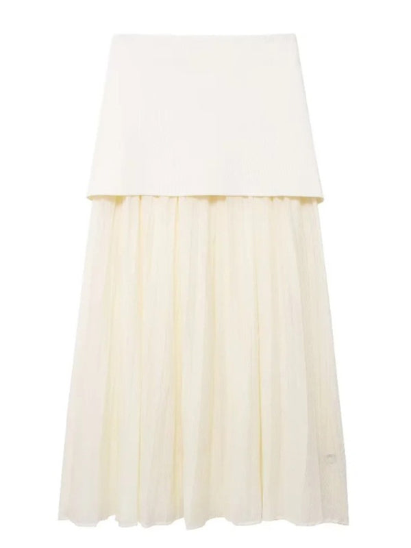 Elegant Top with Long Skirt
