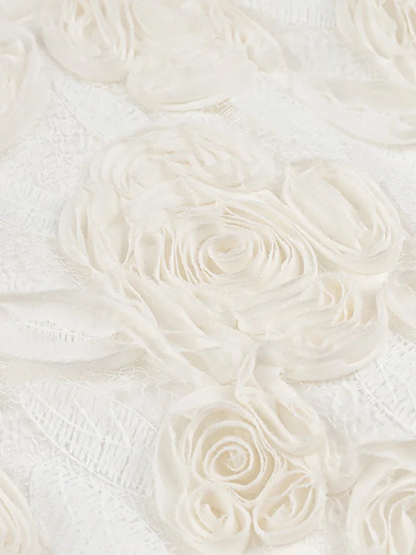 Ruffle Floral Cocktail Dress