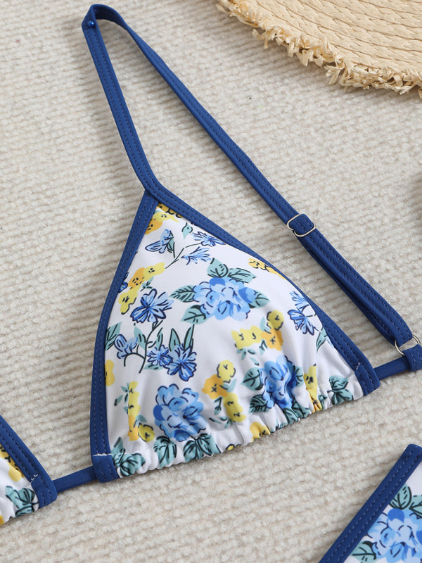 Floral print bikini