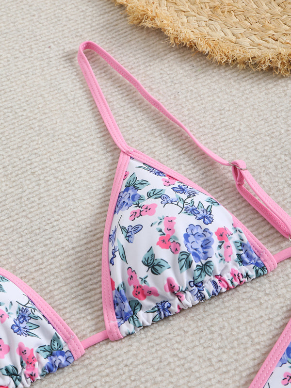 Floral print bikini